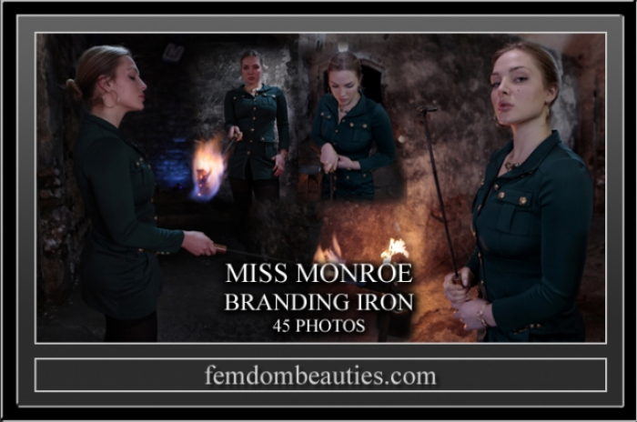 MISS MONROE BRANDING IRON