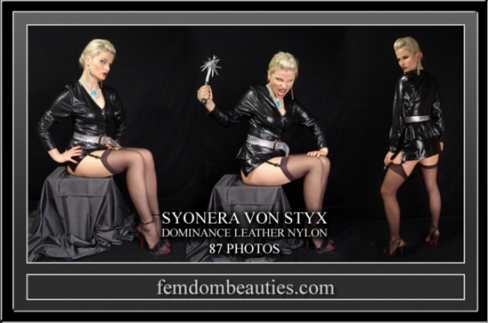 SYONERA VON STYX DOMINANCE LEATHER NYLON