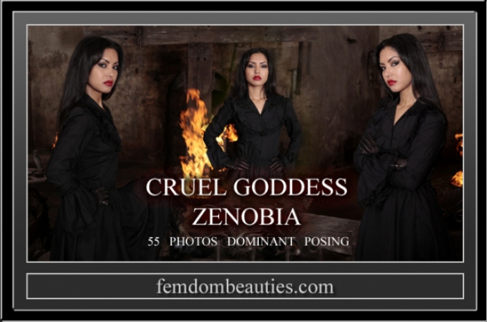 GODDESS ZENOBIA DOMINANT POSING